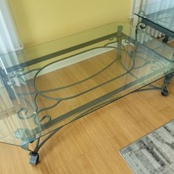 Table And 2 End Tables 