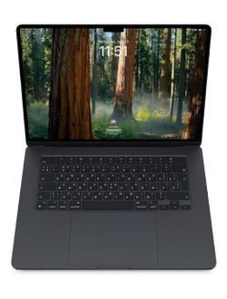 MacBook Air 15" M2 (2023) - Midnight - Dual English/Russian Keyboard