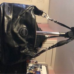Leather Black Coach Bag 