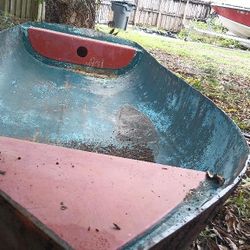 13" Fiberglass V Haul Boat