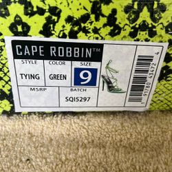 Tying Green Size 9 New