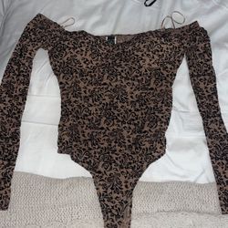 Brown Long Sleeve Top
