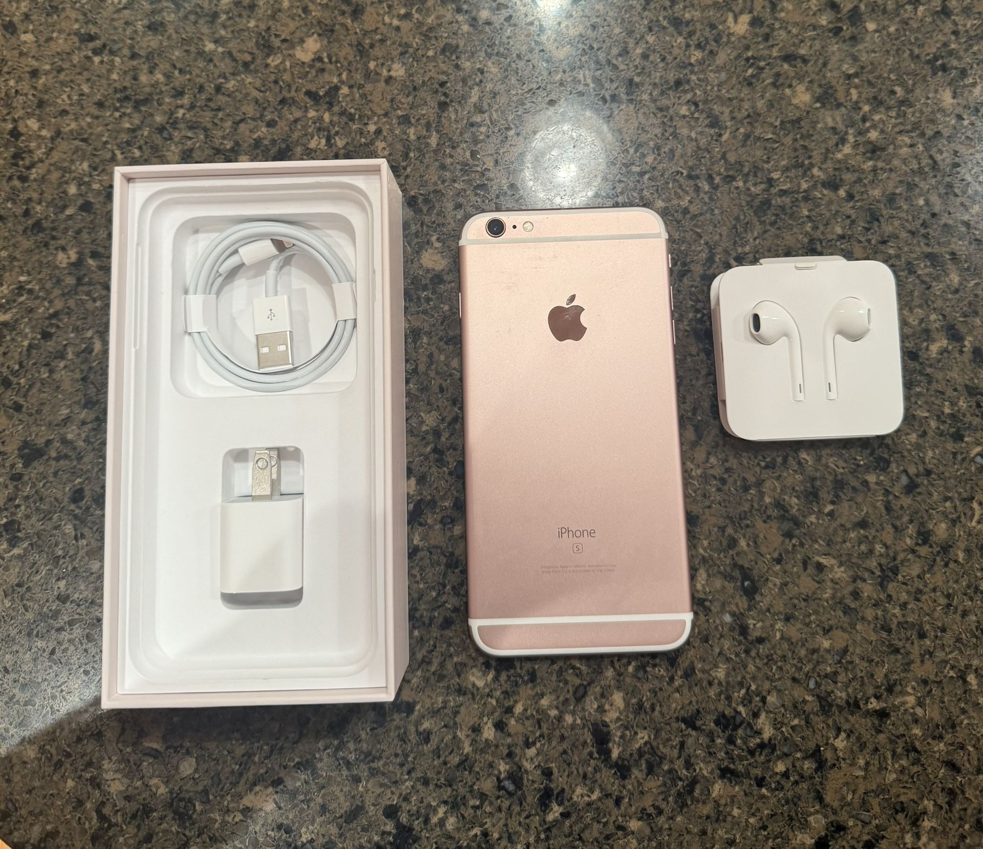 Apple iPhone 6S Plus 128GB(A1634) Rose Gold; Unlocked, Fully Functional