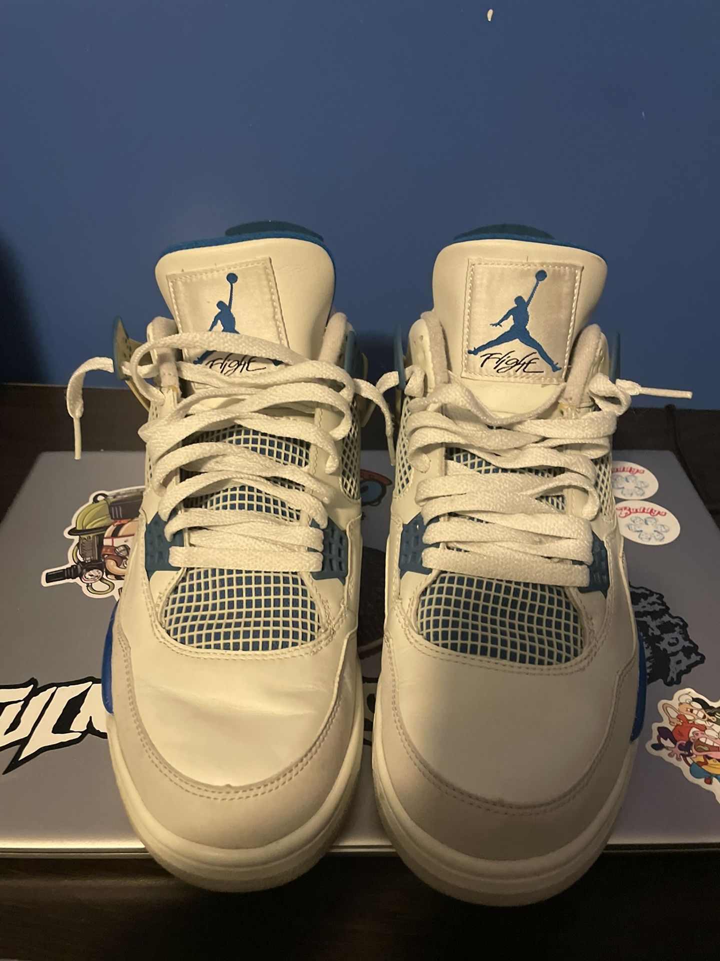 jordan 4 military blue