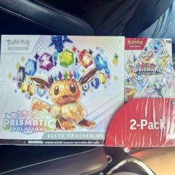 Prismatic Evolutions 2-Pack (ETB + Booster Bundle) 