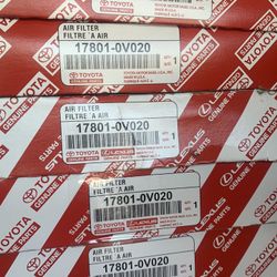 Toyota engine air filter for Camry Avalon and RAV4 2012 to 2018 I Also Do Smog And General Auto Repair Text @
