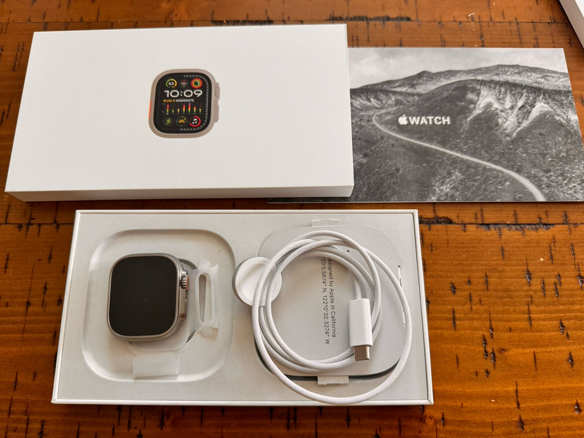 Apple Watch Ultra 2 Complete In Box Excellent Condition