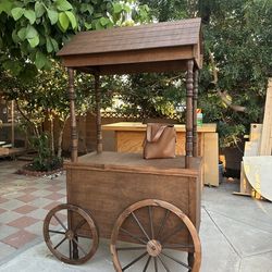 Wooden cart