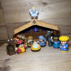 Fisher Price Little People Nativity Set 2001-2019 Characters Figurines Christmas