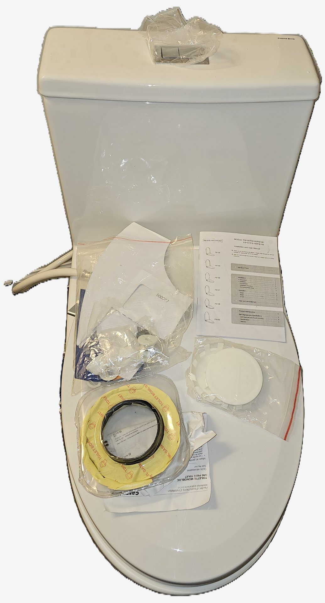 Brand New Elongated Bidet Toilet - Never Installed