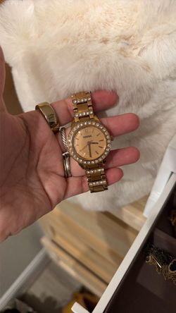 Fossil Rose Gold Crystal Women's Watch