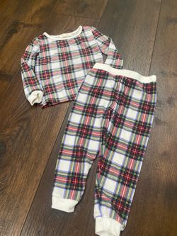 Girls plaid pajamas size 3t by Jessica Simpson #12