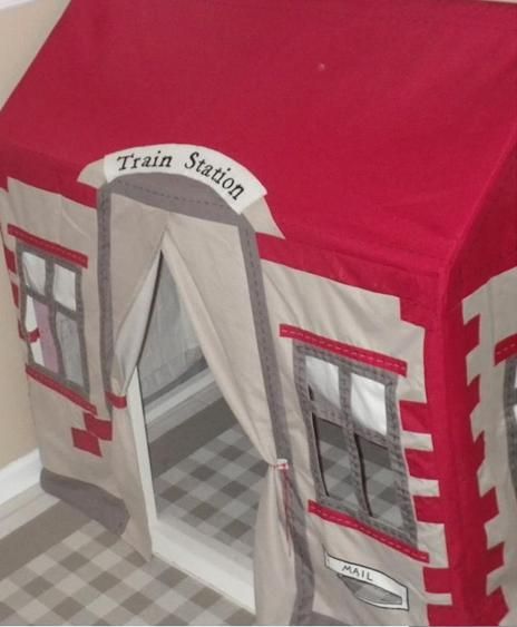 Pottery Barn Kids Cottage + Train Station Playhouse