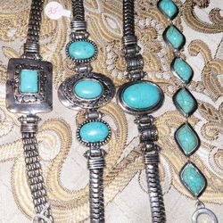 New Faux Turquoise Bracelets YOUR CHOICE