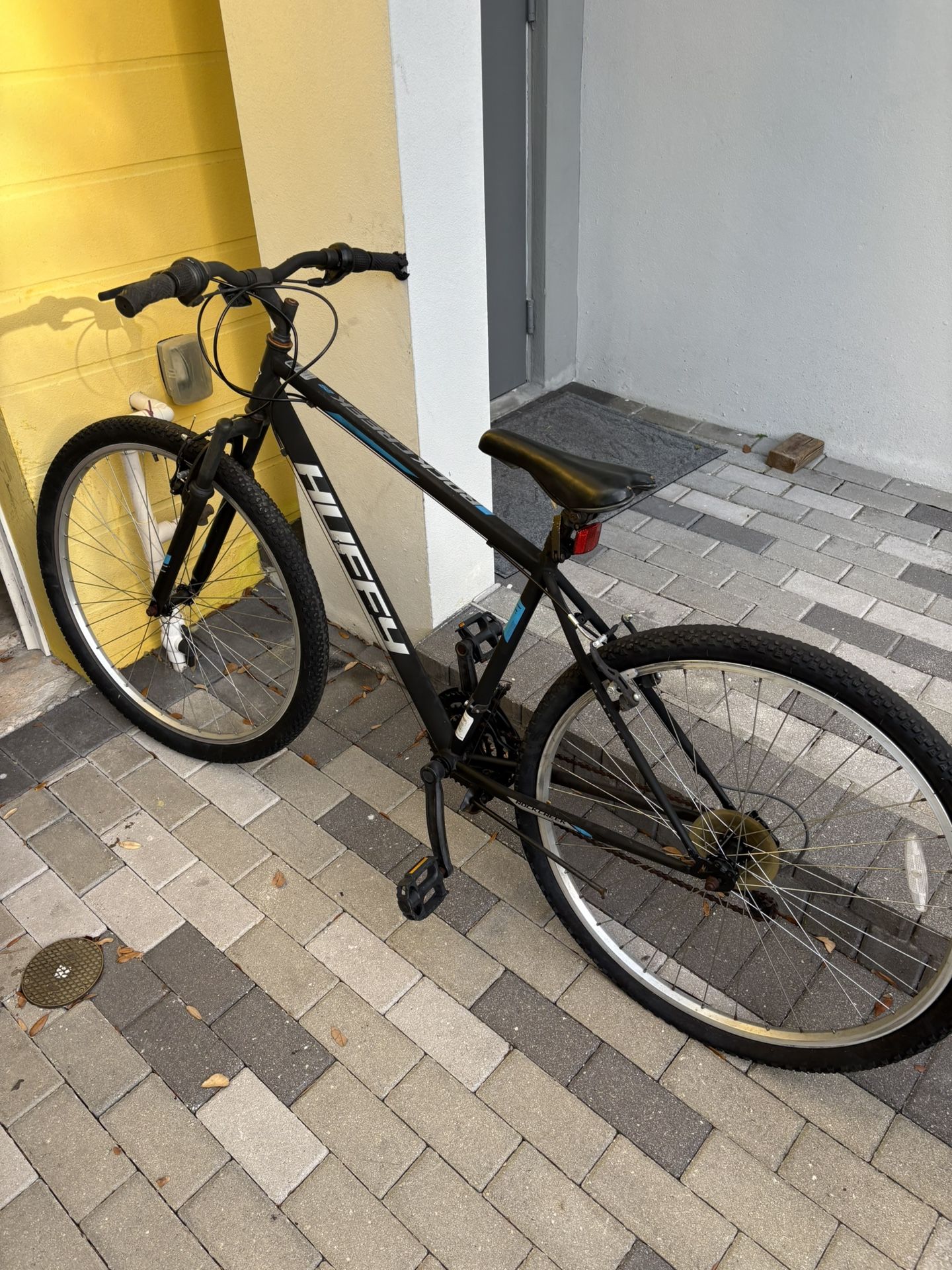 Black Huffy Mountain Bike