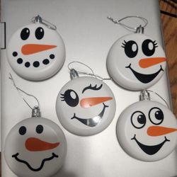 Snowman Christmas Ornaments