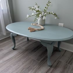 Coffee Table Living Room Furniture Coastal Green