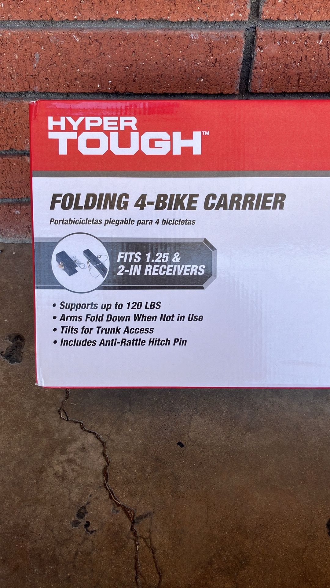 Folding Four Bike carrier