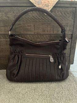 Brighton Brown Leather Hobo Bag