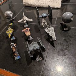 STAR WARS die Cast (9 Pieces in Total)