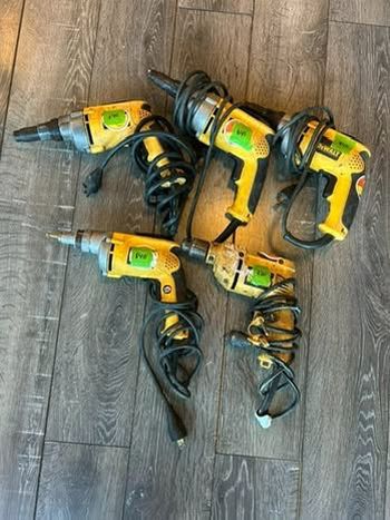 Dewalt Corded Tools: VSR Clutch & Drywall Screwdriver, VSR Drill