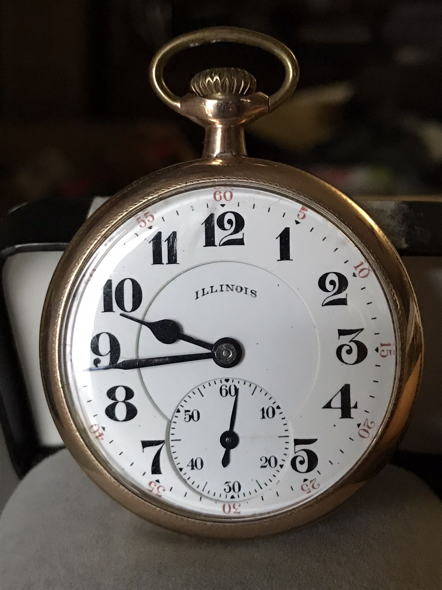 Antique 1919 Illinois “The Fifth Avenue” Pocket Watch