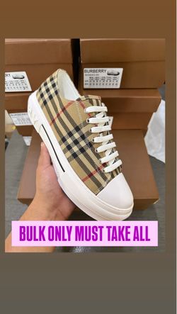 PRICE IS FOR EACH BURBERRY SHOES MUST TAKE ALL