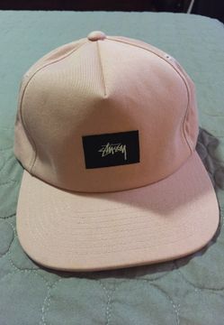Stussy adjustable hat light pink