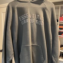 Fear Of God Essentials Hoodie | Size XL | Black