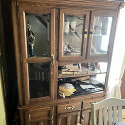 Amish China Cabinet 