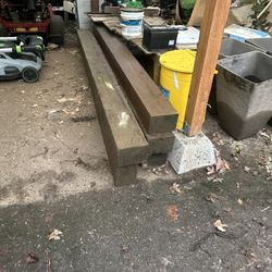 6" x 8" - 8' Pressure  Landscape Timber Used  5  