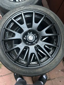 Motegi Racing MR118 MS7 Wheel ( 1 Wheel Only ) With 235/40R18 Tire