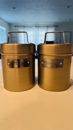 Tea and Coffee Canisters