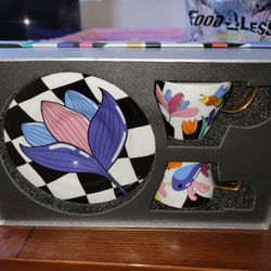 Philotimo 2 tea cups and Saucers set