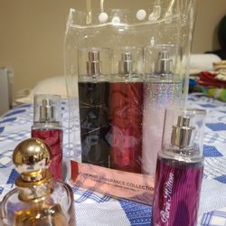 A lot of perfume and body spray.