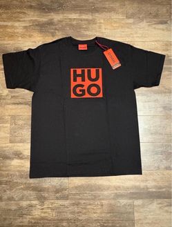 Hugo boss rhinestone logo shirt