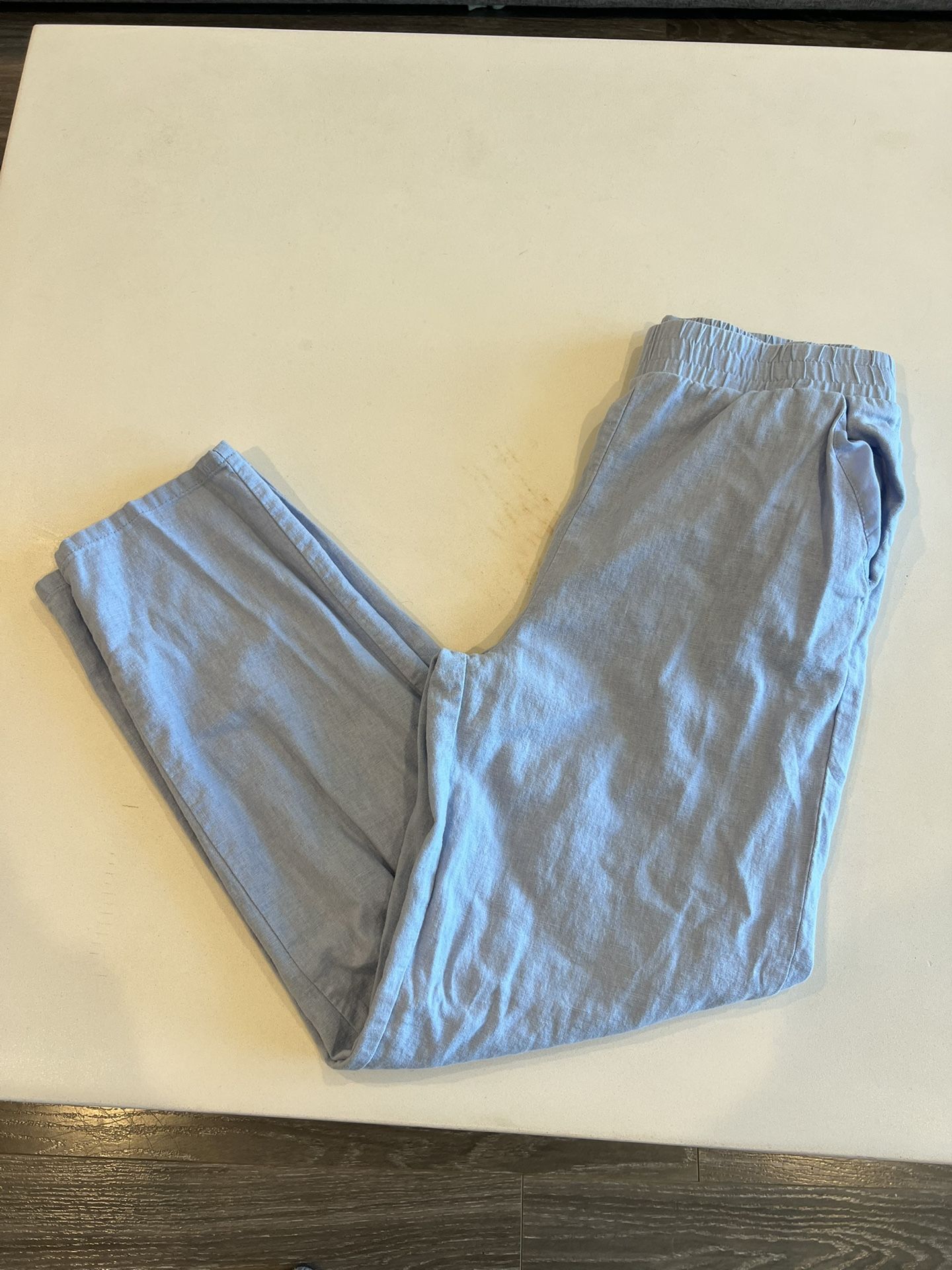 Forever 21 linen pants with pockets - size S