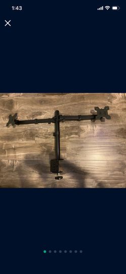Dual Monitor Mount Screen Holder Arm