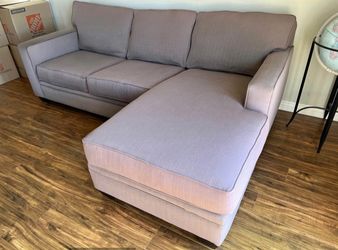 Modern Reversible Chaise 93” Sectional Sofa