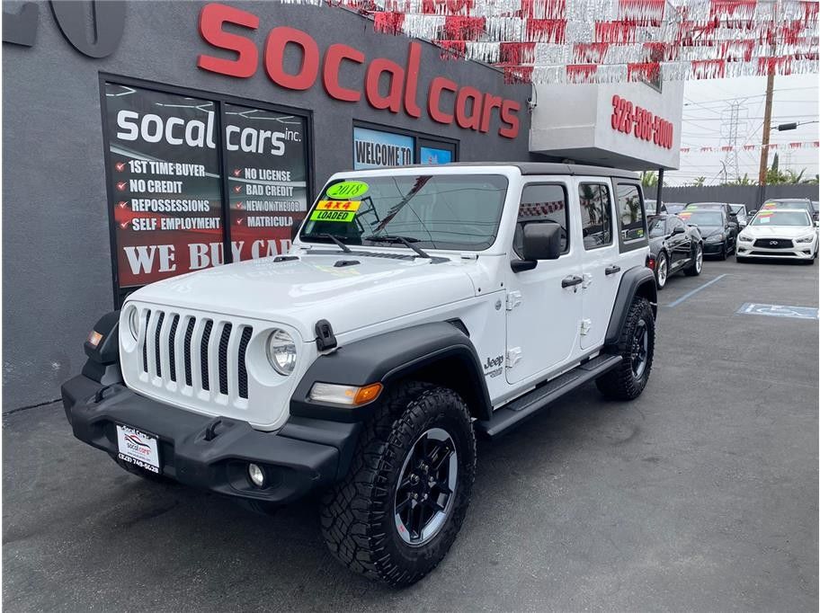 2018 Jeep Wrangler Unlimited All New Sport S Sport Utility 4DR