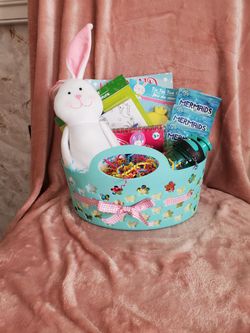 Mermaid Theme Easter Basket