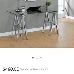 Glass Desk