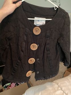 Kenzie black cardigan