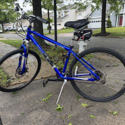 Blue Raleigh Passage 5.0 Hybrid Bicycle / Bike
