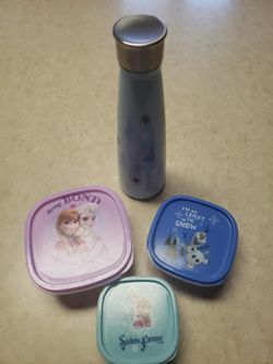 Frozen Water Bottle & Food Containers