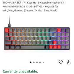 Mechanical Keyboard - Hot Swappable 