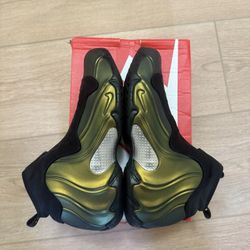 Nike Flightposite Metallic Gold Size 10