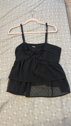 Black Express tank top size medium