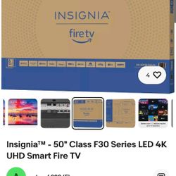 Insignia 50in. Smart Tv LED 
