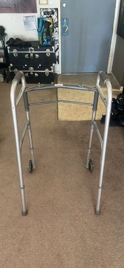 Adult foldable lightweight aluminum walker